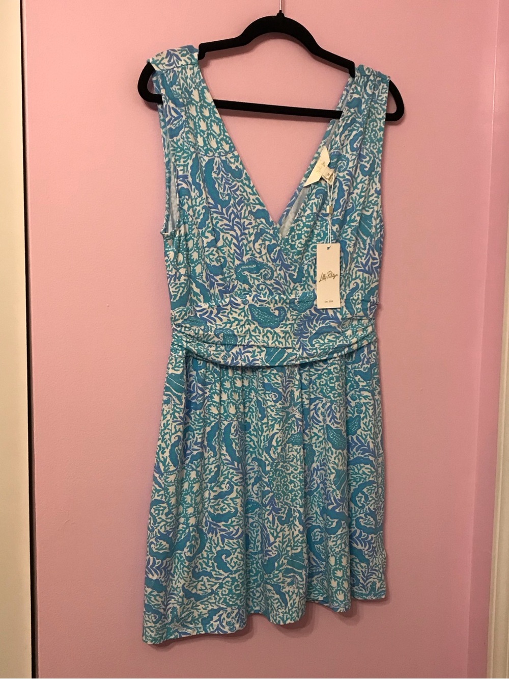 Lilly Pulizer Clara Sleeveless Romper Stretch Resort White Goombay Groove size M